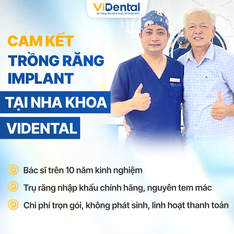 ViDental cam kết chính sách trồng răng giá tốt, hiệu quả như ý - 3