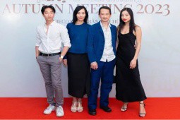 Đạo diễn Trần Anh Hùng và gia đình về Việt Nam, nhan sắc con gái gây chú ý