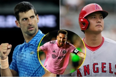 Xuất hiện VĐV Nhật Bản hay hơn Djokovic và Messi mùa giải 2023