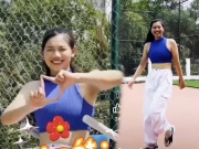 Thời trang - Sau khi giải nghệ, &quot;tiểu tiên cá&quot; Ánh Viên hiếm hoi diện croptop khoe eo thon