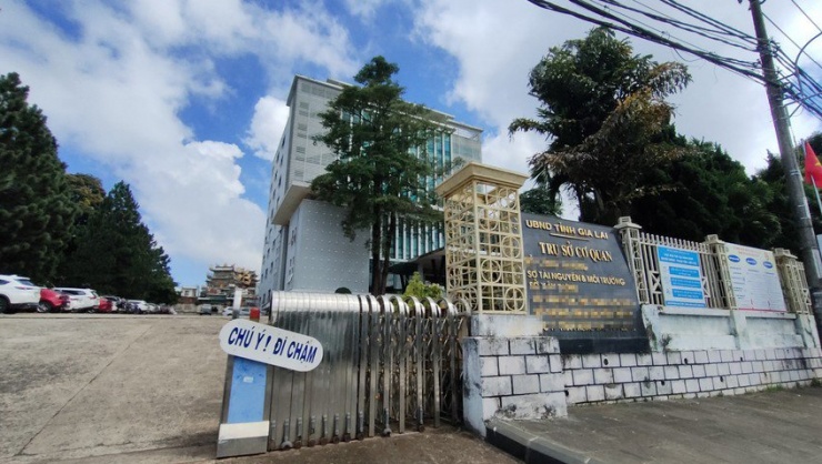 Trụ sở Sở TN&MT tỉnh Gia Lai. Ảnh VL