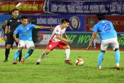 Video bóng đá Khánh Hòa - Công an Hà Nội: Rượt đuổi 3 bàn, kịch tính đến phút cuối (V-League)