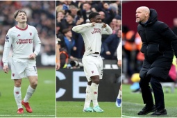 Bóng đá - MU thua thảm West Ham: Fan đi tìm "tội đồ", soi 2 sao trẻ Garnacho &amp; Mainoo