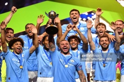 Bóng đá - Man City vô địch FIFA Club World Cup: Hoàn tất cú "ăn 5" vĩ đại, 2 sao suýt đánh nhau