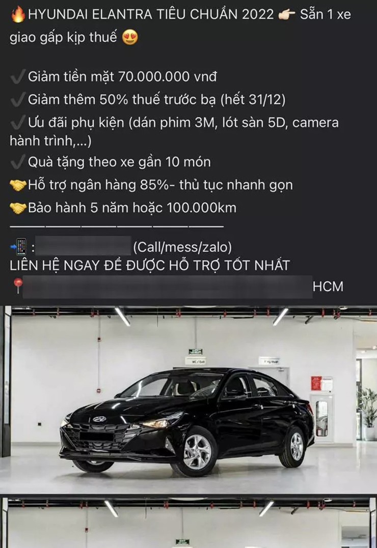 Đại lý "xả kho" Hyundai Elantra, giảm giá tới 70 triệu đồng - 2