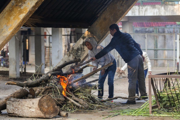 Thời gian vừa qua, thời tiết tại Hà Nội đang rét đậm kéo dài. Để giữ ấm cho các loài động vật tại vườn thú Thủ Lệ, hàng chục nhân viên luôn phải túc trực 24/24h để chăm sóc, theo dõi sức khỏe cho những con thú khi nhiệt độ xuống thấp.