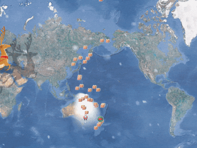 Thế giới - Bộ Chỉ huy Phòng không Bắc Mỹ huy động máy bay, vệ tinh theo dõi Ông già Noel