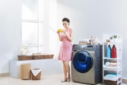Thời trang Hi-tech - Nhiều máy giặt Samsung Inverter giảm giá tháng 12, lên tới 35%