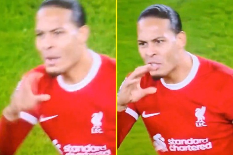 Van Dijk không phải nhận thẻ dù chế nhạo trọng tài&nbsp;