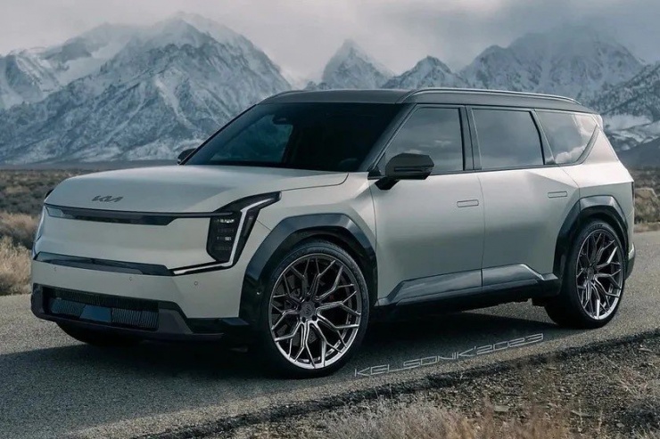 Kia đã thông báo rằng họ sắp ra mắt 5 mẫu xe điện mới SUV hiệu suất cao được sản xuất tại Mỹ. Ảnh: Kia.