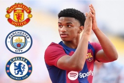 Bóng đá - Ngoại hạng Anh đại chiến: MU, Man City - Chelsea tranh "viên ngọc quý" của Barca