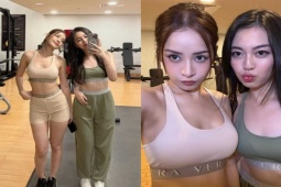 Thời trang - Gái xinh mặc đồ tập chụp ảnh cùng Chi Pu: Em gái "đại thiếu gia", túi hiệu mua theo "lố"