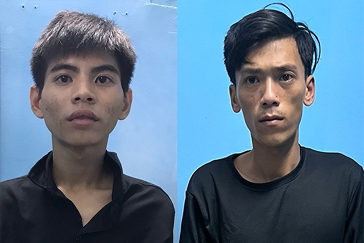 Hai đối tượng Nguyễn Minh Luân và Nguyễn Văn Sơn