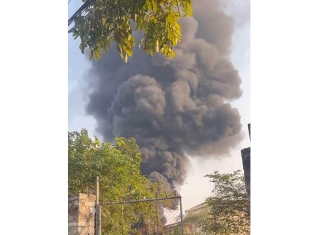 Tin tức trong ngày - Hải Dương: Cháy ở trụ sở công an huyện, cả trăm xe máy bị thiêu rụi