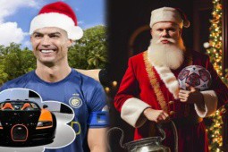 Haaland hóa Ông già Noel cầm Cúp C1, Ronaldo được tặng quà “khủng“ ở Ả Rập