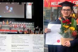 Bạn trẻ - Cuộc sống - Quán quân Olympia tốt nghiệp cử nhân khoa học máy tính ở Úc