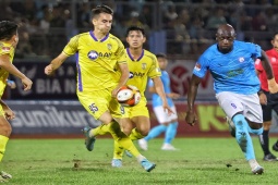 Bóng đá - Trực tiếp bóng đá Khánh Hòa - SLNA: Bảo vệ thành quả (V-League) (Hết giờ)