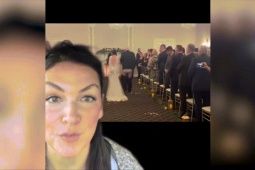 Bạn trẻ - Cuộc sống - Bố cô dâu gặp sự cố "khó đỡ" trong đám cưới