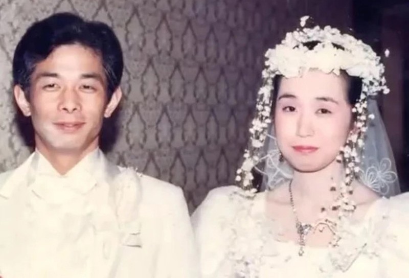 Otou Katayama và vợ Yumi&nbsp;khi còn trẻ.
