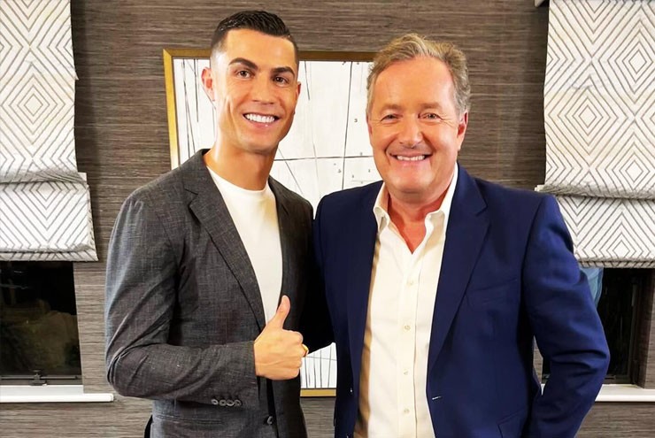 Sự nghiệp của Ronaldo đã thay đổi hoàn toàn sau cuộc trò chuyện với nhà báo Piers Morgan