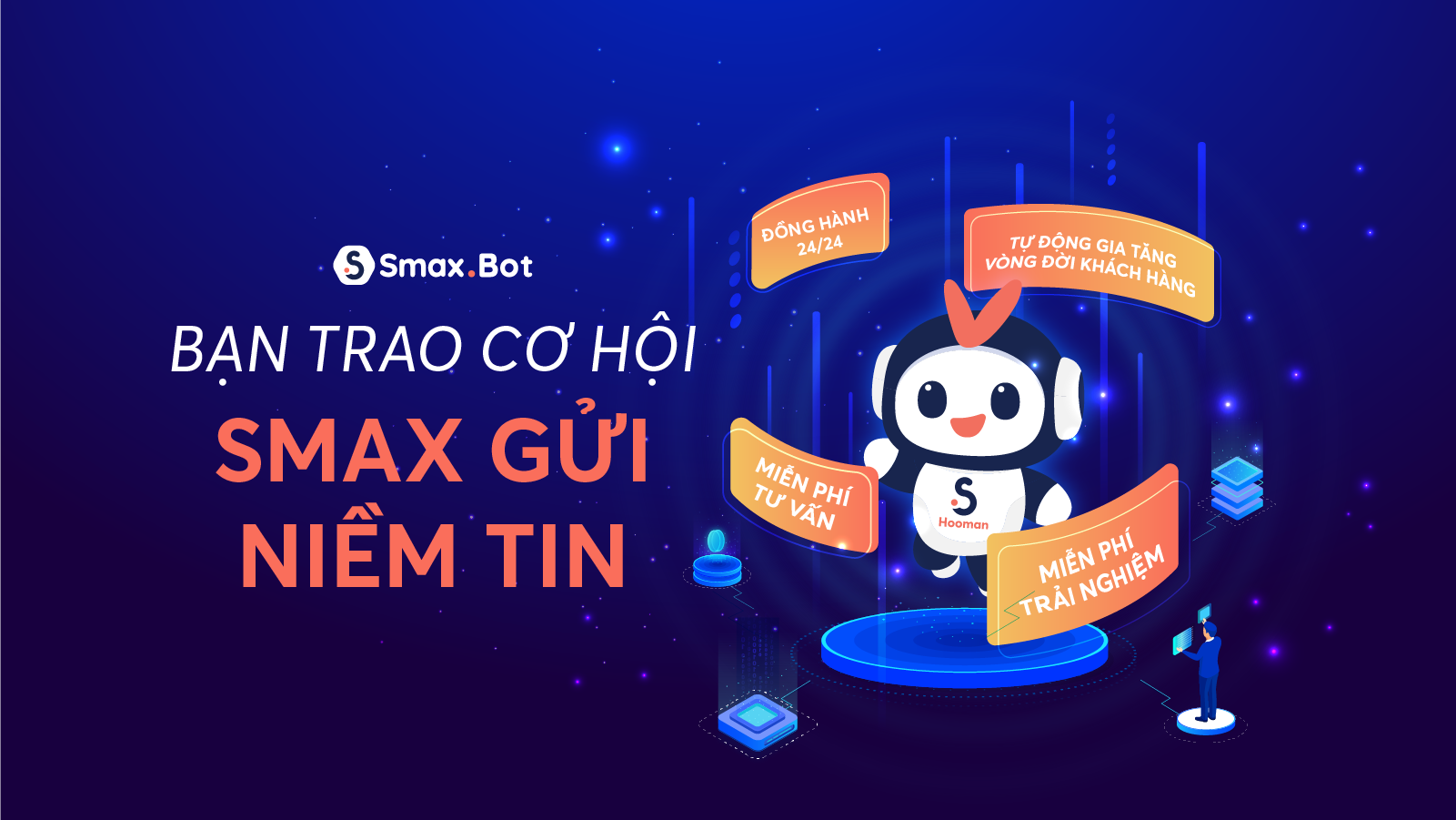 Hệ sinh thái công nghệ Smax hỗ trợ kinh doanh Online tự động và hiệu quả
