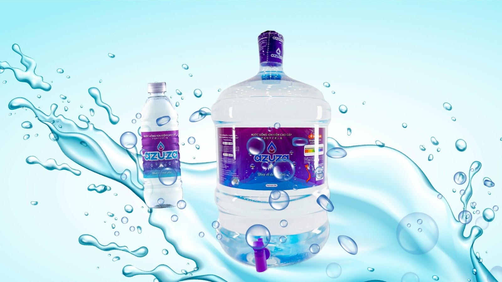 Azuza là thương hiệu nước ion kiềm chính hãng, chất lượng cao.