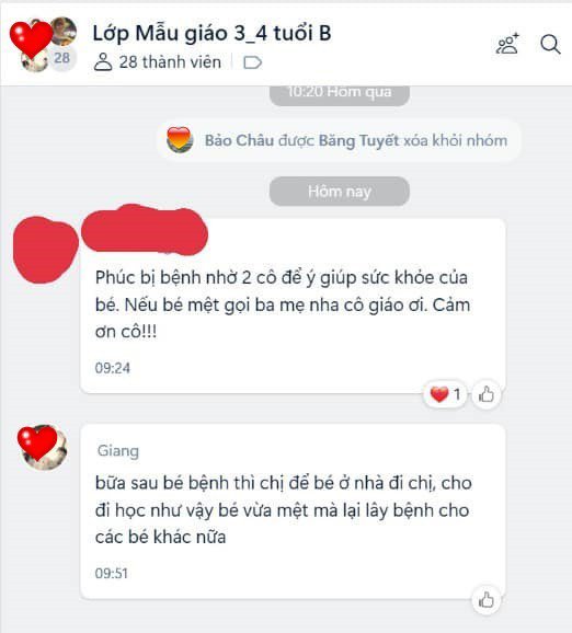 Mẹ Việt đăng đàn bức xúc vì nhắn tin nhờ cô giáo mầm non chăm con bị ốm, ai ngờ bị nói "Để bé ở nhà đi chị" - 2