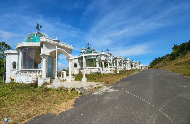 Bên trong siêu dự án 25.000 tỉ đồng Sài Gòn Đại Ninh không một bóng người.