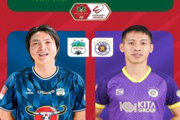 Trực tiếp bóng đá HAGL - Hà Nội: Văn Hoàng bay người từ chối Minh Vương (V-League)