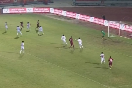Video bóng đá Hải Phòng - Bình Định: Bước ngoặt phút 44, cay đắng sân nhà (V-League)