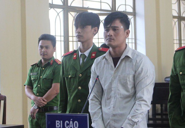 Bị cáo Huỳnh Khánh Trình tại toà.