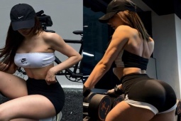 Làm đẹp - Mẫu thể thao xứ tỷ dân sở hữu đường cong đẹp "gây mê"