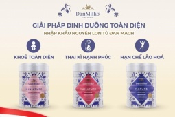DanMilko - Dinh dưỡng từ Đan Mạch phù hợp với thể trạng người Việt
