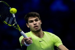 Thể thao - Video tennis Djokovic - Alcaraz: Mãn nhãn "mưa" break, ngược dòng kịch tính (Riyadh Season Cup)