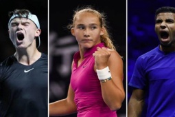 Thể thao - Sao trẻ tennis được chờ đợi 2024: Rune từng hạ Djokovic, "Sharapova mới" tuổi 16