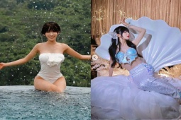 Làm đẹp - Vợ đại gia Minh Nhựa chăm ăn món "vua chúa" dưỡng nhan, mặt mộc còn đẹp hơn dùng filter