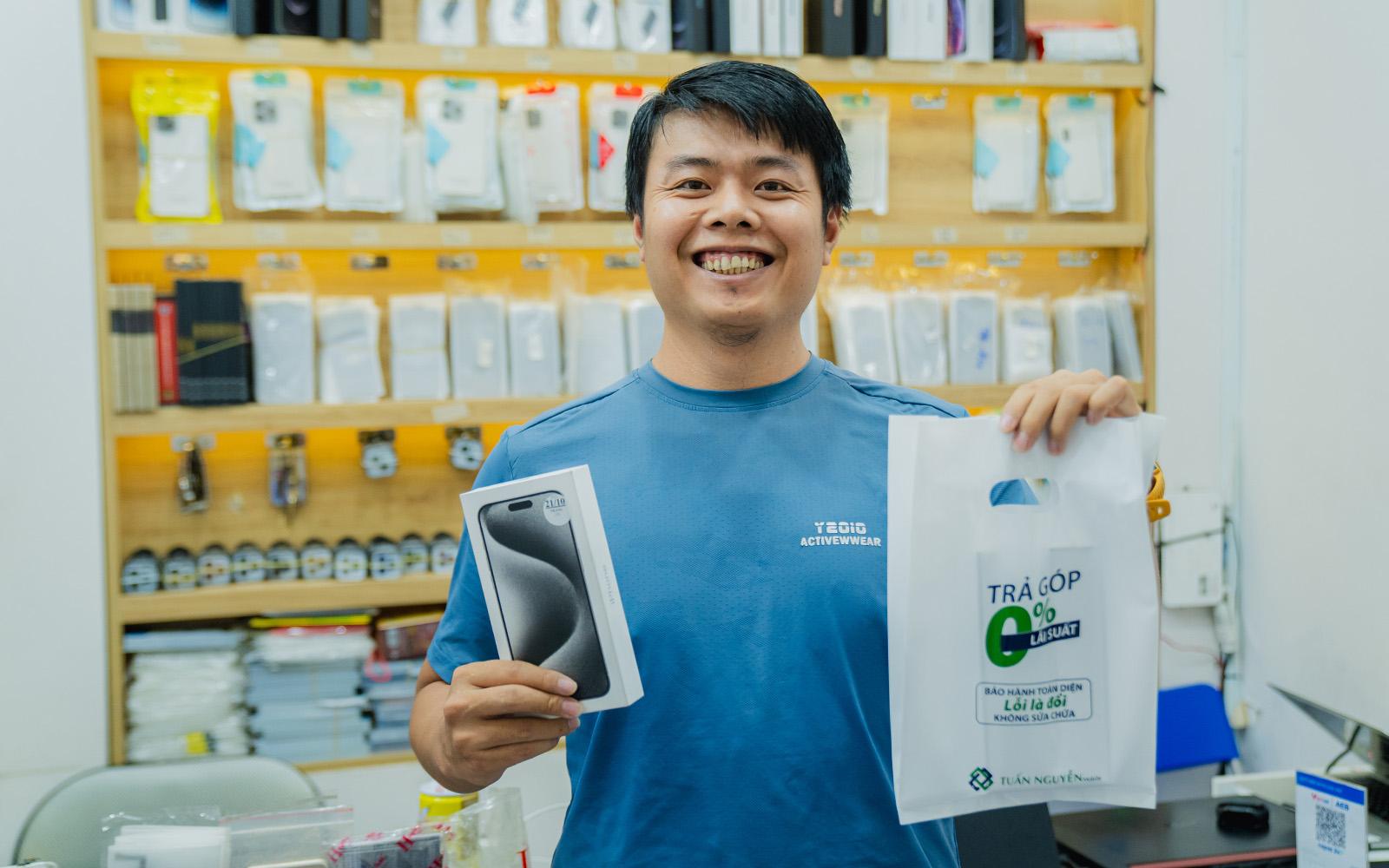 Tuấn Nguyễn Mobile hỗ trợ trả góp lãi suất 0%