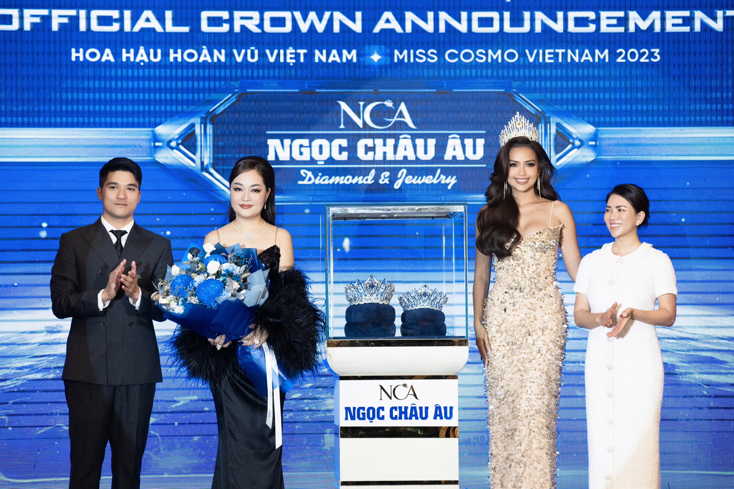 Kim cương Ngọc Châu Âu trở thành nhà tài trợ và chế tác vương miện Hoa hậu Hoàn vũ Việt Nam 2023 - 3