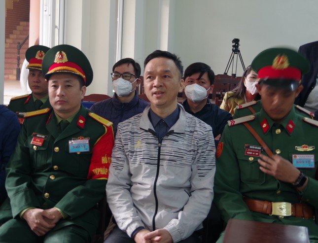 Bị cáo Hồ Anh Sơn tại tòa.