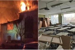 Thế giới - Nga mở đợt tấn công lớn, cảnh báo không kích vang lên khắp Ukraine