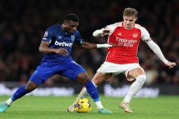 Bóng đá - Nóng bảng xếp hạng Ngoại hạng Anh: Liverpool vô địch lượt đi, West Ham vượt MU