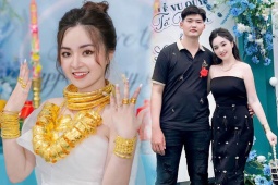 Bạn trẻ - Cuộc sống - Cô dâu 50 cây vàng được chồng tặng quà “khủng” trong ngày đặc biệt