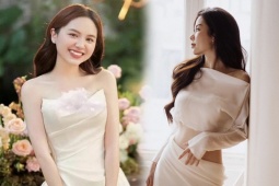 Nhan sắc "cực phẩm" của hai cô dâu hot nhất cuối năm 2023