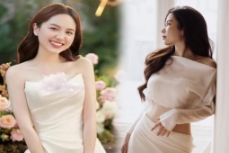 Bạn trẻ - Cuộc sống - Nhan sắc "cực phẩm" của hai cô dâu hot nhất cuối năm 2023