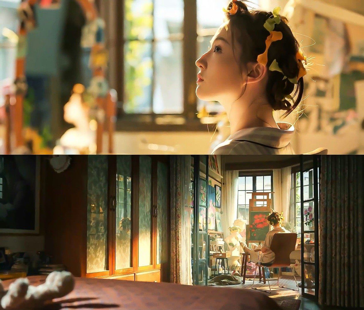 Lưu Diệc Phi trong trailer "Câu chuyện hoa hồng".