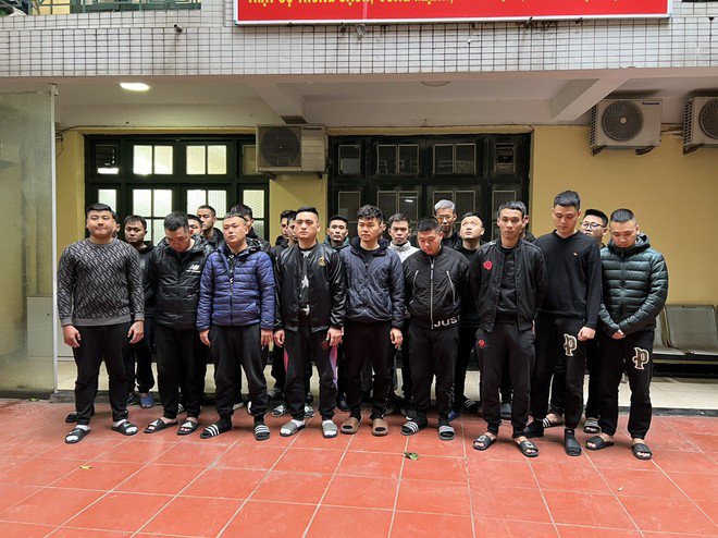 Các đối tượng trong băng nhóm tội phạm có tổ chức do Nguyễn Văn Thành cầm đầu