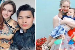 Bạn trẻ - Cuộc sống - Anh nông dân "số hưởng" lấy vợ Tây xinh như mỹ nhân lại còn biết làm ruộng