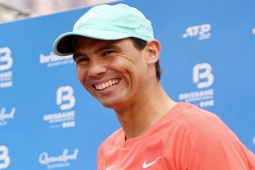 Thể thao - Bốc thăm tennis giải Brisbane: Nadal dễ thở, "tiểu Federer" đại chiến Murray ngay vòng 1