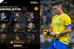 Bóng đá - Ronaldo lại "gây bão", phản ứng vì trượt top 10 cầu thủ hay nhất năm