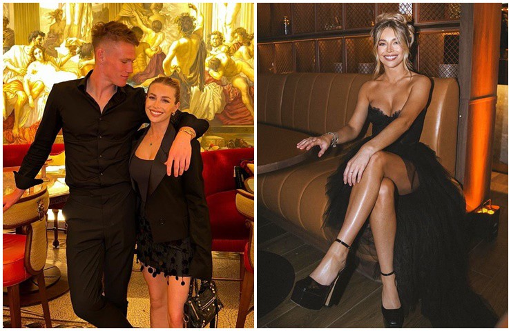 Anh có cô bạn gái xinh đẹp.